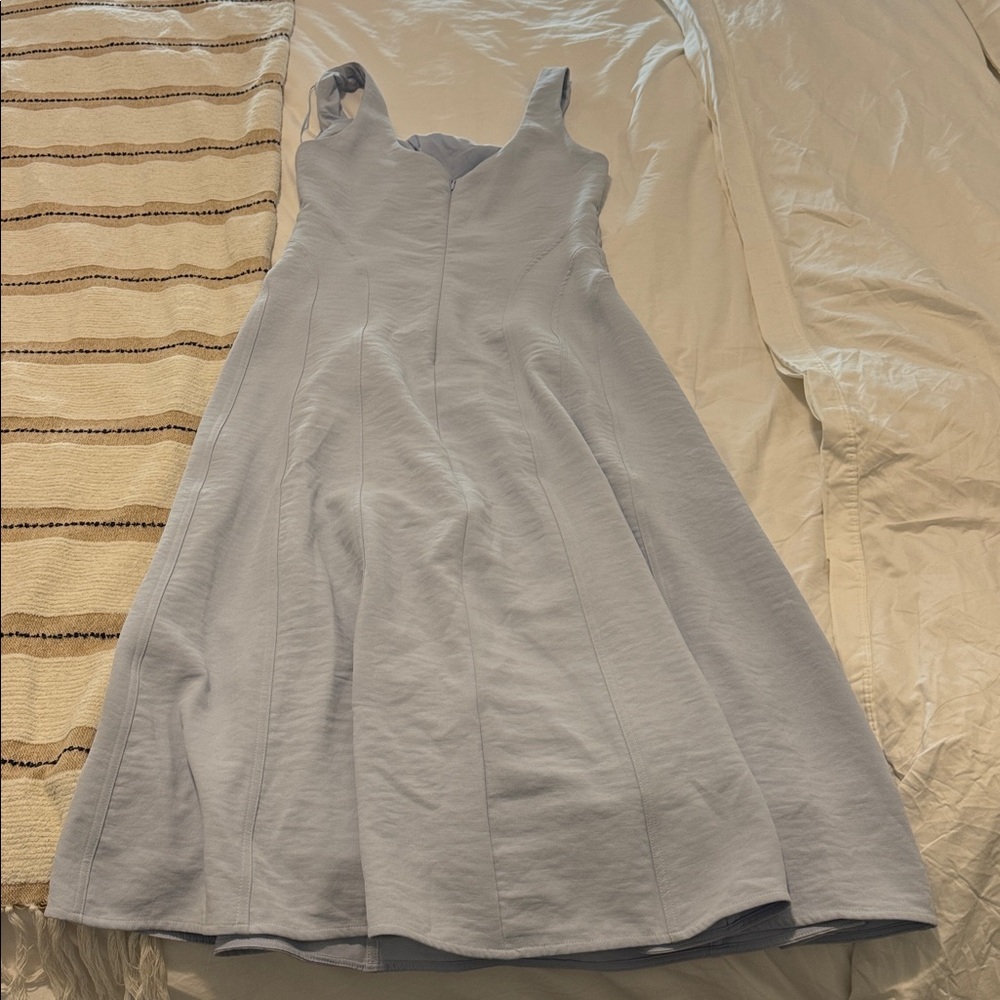 Christian Lacroix Light Blue Midi Dress